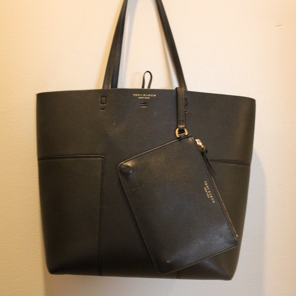 Tory Burch Block-T Tall Tote